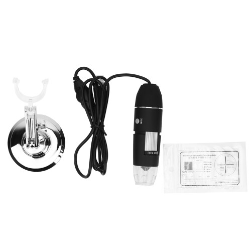 X4 1600X LED Handheld Digital Microscope Camera with Bracket and HD Imaging 1