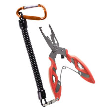 (Orange) Fishing Pliers Fish Line Cutter Scissors Mini Fish Hook Remover Multifunction Tools New Black Beak Jaw
