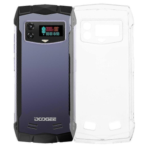 (Transparent) Shockproof Cover for Doogee S Mini Slim Case Soft TPU Phone Case