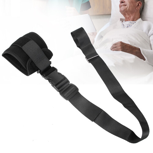 Elderly Limbs Restraint Strap Black Lower & Upper Limb Fixation Belt