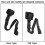 Elderly Limbs Restraint Strap Black Lower & Upper Limb Fixation Belt 8