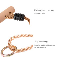 Anelli da ginnastica per arrampicata, anello da palestra Ninja per percorsi a ostacoli resistenti e resistenti per set da gioco in cortile