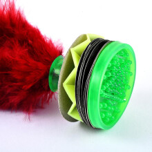 Volano per Adulti e Bambini, Giocattolo Sportivo con Piume del Piede Cinese Jianzi dal Design Tradizionale, Costruzione Resistente Base in Gomma