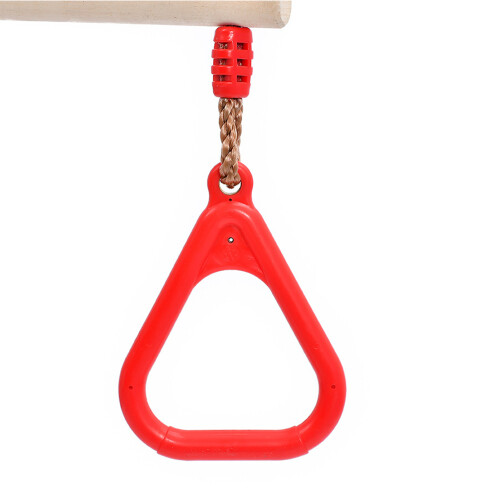 Anelli da ginnastica per arrampicata, anello da palestra Ninja per percorsi a ostacoli resistenti e resistenti per set da gioco in cortile 2