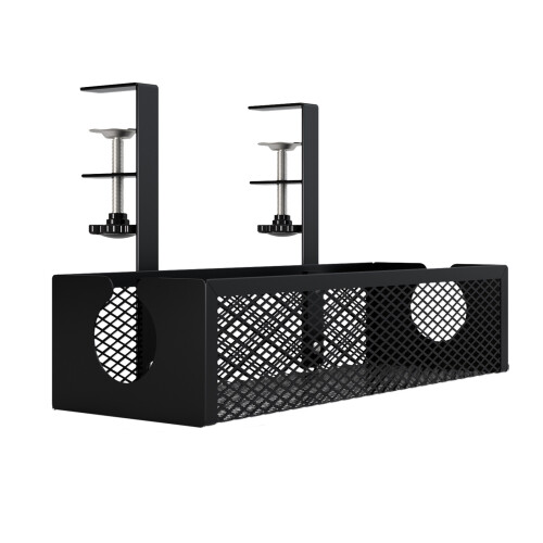 Adjustable Desk Organizer Clamp On Desk Drawer-Black Model B