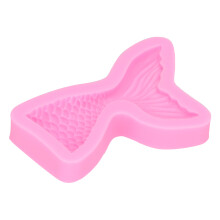 Ocean's Delight: Új dizájnú szilikon sellőfarok sütőforma, tapadásmentes, rugalmas, élelmiszeripari minőségű szilikon, könnyen mosható,