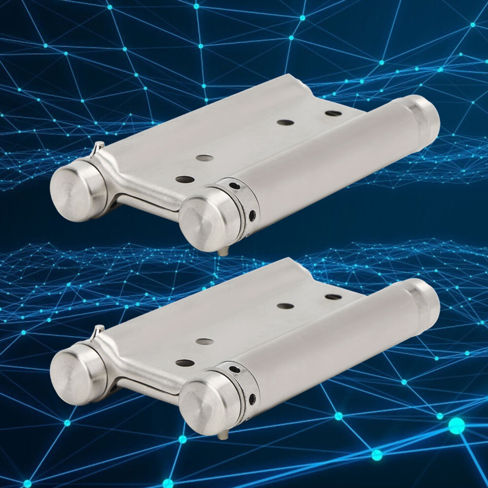 Stainless Steel 4In Two-Way Spring Hinge With Adjustable Bearing Strength 7631361616932