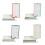 Roating Palette Case Paint Palette Tray Empty Watercolor-White 2