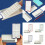 Roating Palette Case Paint Palette Tray Empty Watercolor-White 3
