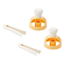Donut Enthusiast Kit, brukervennlig matkvalitets plast donutskjærer for baking av donutdesserter, kjeks, donutkakeform, donutkakeformer for baking