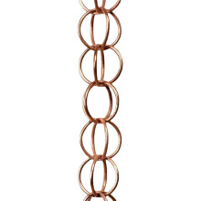 Steel Leaf Rain Chain, Garden Gift for Mom, Gutters, Rain Catcher for Downspout with Adapter, Thick Flower Cups C