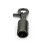 Bag Metal Buckles Bag Handle Strap End Caps Hook-Silver 2 6