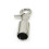 Bag Metal Buckles Bag Handle Strap End Caps Hook-Silver 2 7