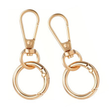 Lanyard Clips Snap Hook,Swivel Clasps Clips Lobster Claw-Gold