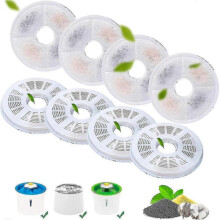 (8pcs) Fountain filter replacement for Catit - 6/8 pack compatible with cat water fountains