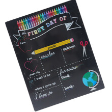 Lerntafeln für Kinder, leichte Kreidetafel, tragbarer-Stil A