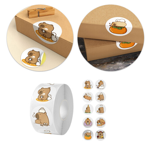 Capybara Sticker Scrapbook Sticker Reward Sticker Gift-1 volume 2