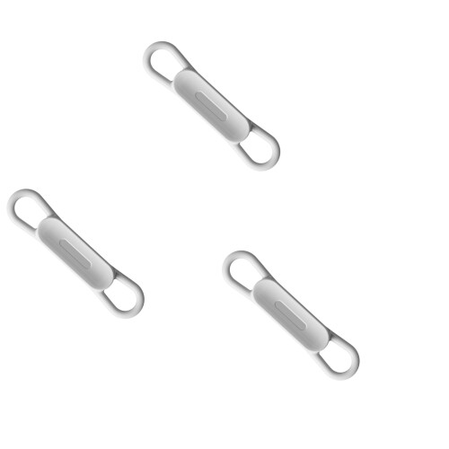 Multifunktionale magnetische Stift-Organizer, flexible-Grau