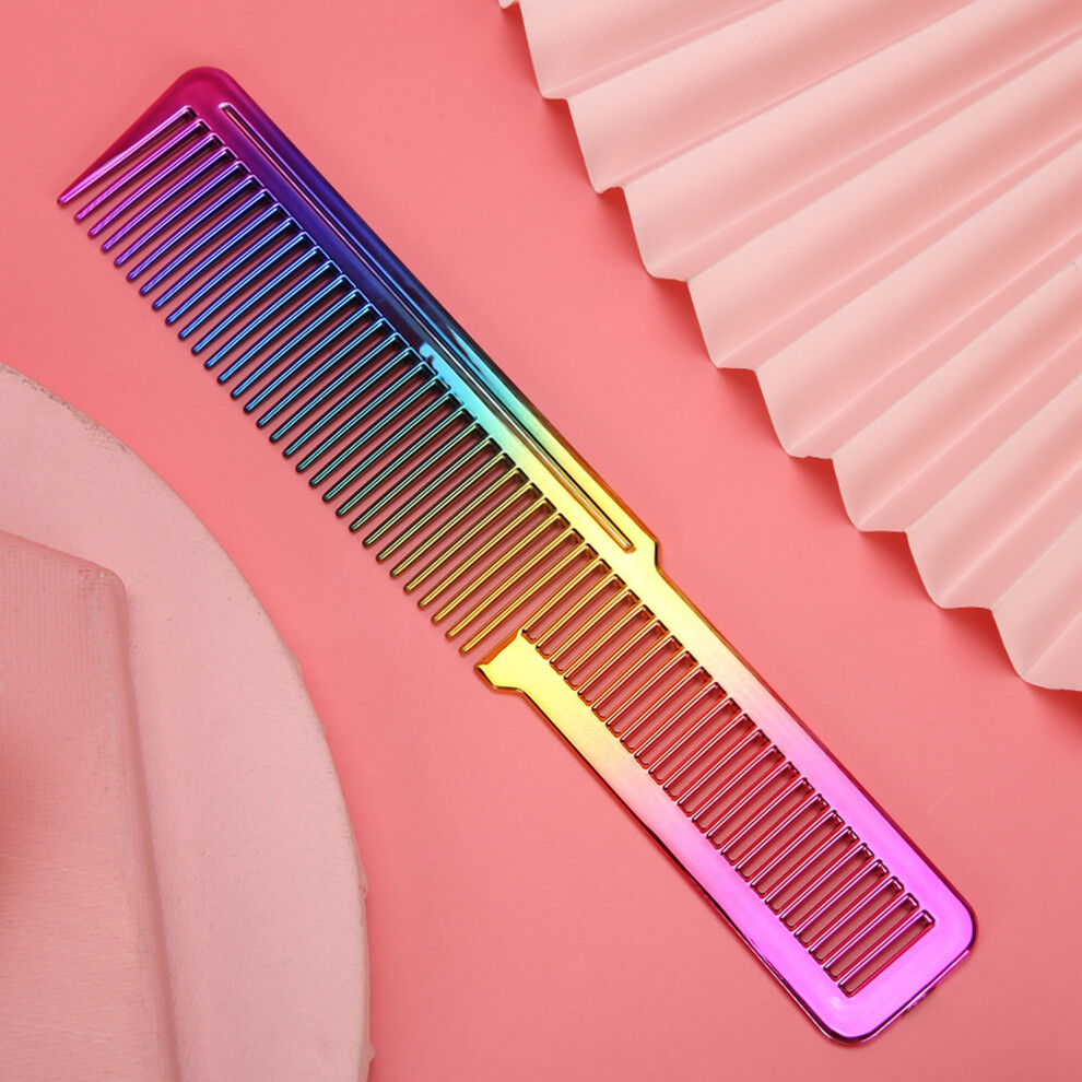 Premium Electroplate Comb for Professional Hair Cutting & Styling