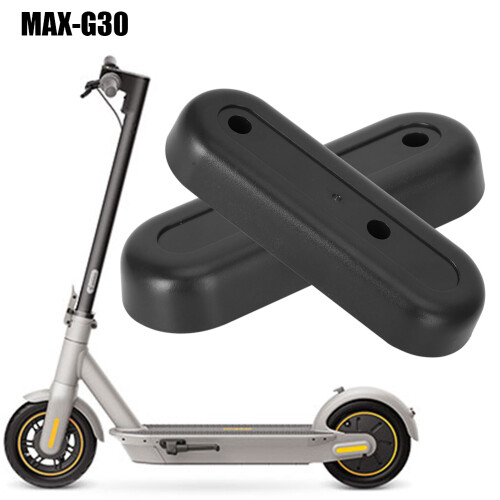 2pcs Rear Fork Decorative Covers for G30 Scooter, Plastic, 11.5x3.6cm