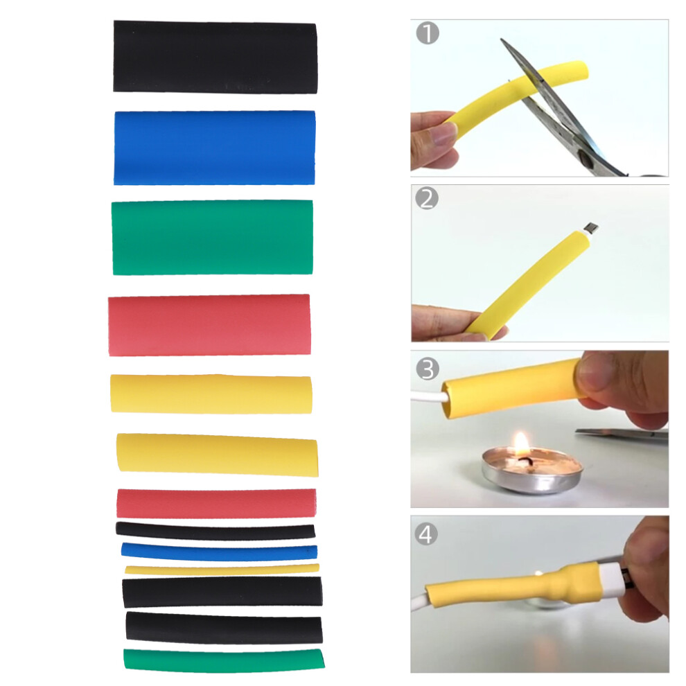Rc Car Drone Heat Shrink Tube Assortment 280Pcs Waterproof Insulation For Wires 6901361624833