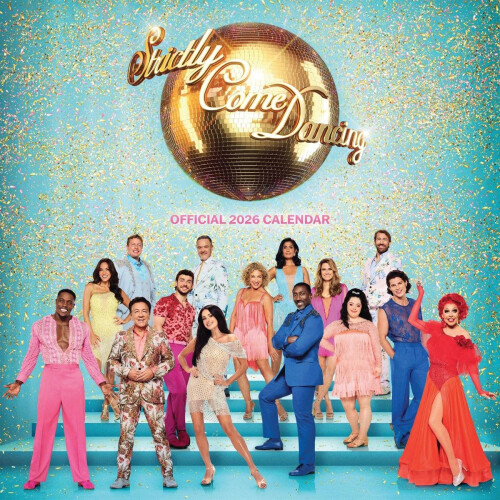 STRICTLY COME DANCING 2026 SQUARE CALENDAR
