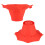Silicone Foldable Microwave Popcorn Bowl 1.5L Red Home Kitchen Popcorn Machine 12