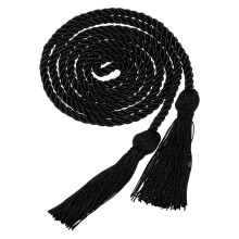 2025 Tassel Graduation, 67 Inch Long Honor Braided Graduation Cord, Elegant 2025 Tassels Charm for Graduation Accessories(Black, Pack of 1)