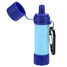 Outdoor-Wasserfilter-Stroh 1000L, 128mm, BPA-frei, Grün/Blau