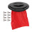 Runde Bootlukenabdeckung Wasserdichtes Kajak-Zubehör 15 cm Schwarz oder Rot 2