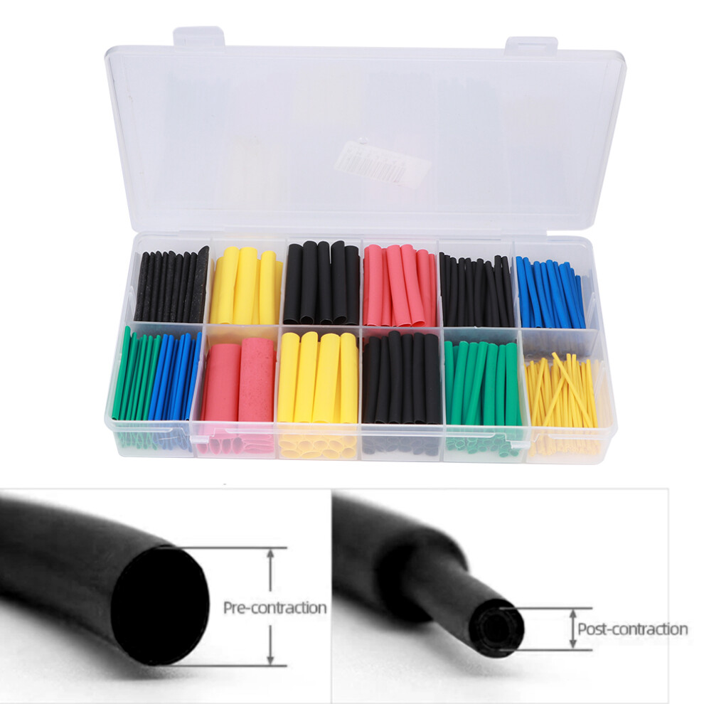 280Pcs Assorted Heat Shrink Tubes For Rc Car Drone Wiring 2Mm-10Mm 9491361636136