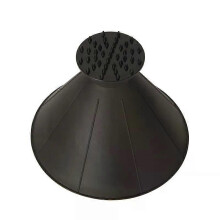 (Black) Ice Scraper Snow Removal Car Windshield Window Snow Cleaning Scraping Tool Funnel Snow 2024 New Scraper for Car Glass