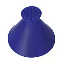 (Blue) Ice Scraper Snow Removal Car Windshield Window Snow Cleaning Scraping Tool Funnel Snow 2024 New Scraper for Car Glass