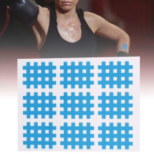 Náplasť s intramuskulárnym účinkom pre fitness, elastická špirálová kineziologická páska zaisťujúca komfort dýchania, podporuje