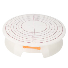 Non Slip Cookie Decorating Platform With Adjustable Rotation 360 Degree Revolving Stand For Cupcakes Desserts Safe And Durable Material