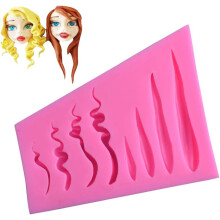 Utensílios para decoração de bolos para confeiteiros criativos, próprios para geladeira, reutilizáveis, feitos de silicone de alta qualidade,