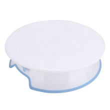 Profesjonell roterende kakeplate, kraftig kakedekorasjonsstativ i ABS-plast med ergonomisk design og sklisikker base for kjøkkenbakeentusiaster