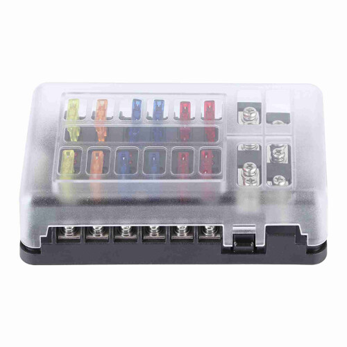 12 Way Blade Fuse Box Block, Fuse Holder 1