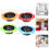 4Pcs Haar Catcher Waschbecken Dusche Abfluss 11