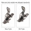 Narrow 4-Thread Presser Foot for Pegasus EX Sewing Machine 6