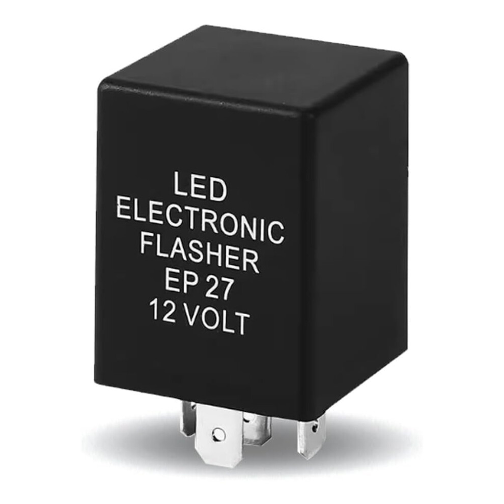 Ep27 Led Flasher Relay, 5 Pin Flasher Relay For Led Turn Signal,Electronic Flasher Indicator For Fix Hazard Warn Blinker 9323874981277