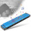 Professional C Key 24-Hole Diatonic Harmonica Blue, Resin Comb 8