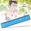Professional C Key 24-Hole Diatonic Harmonica Blue, Resin Comb 13