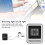 Barcode Scanner 1D/2D QR Handsfree Desktop Bar Reader with USB Cable LED Light 4