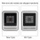 Barcode Scanner 1D/2D QR Handsfree Desktop Bar Reader with USB Cable LED Light 9