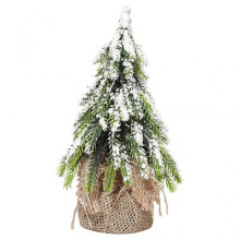 (White) Desktop Miniature Snow Pine Tree Mini Christmas Trees with Burlap Base Table Decor Winter Home Decorations 2022 New Year Gifts