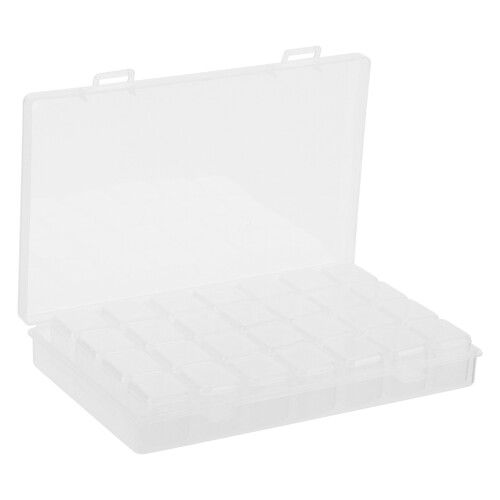 28 Grid Diamanten Malerei Zubehör Perlen Organizer