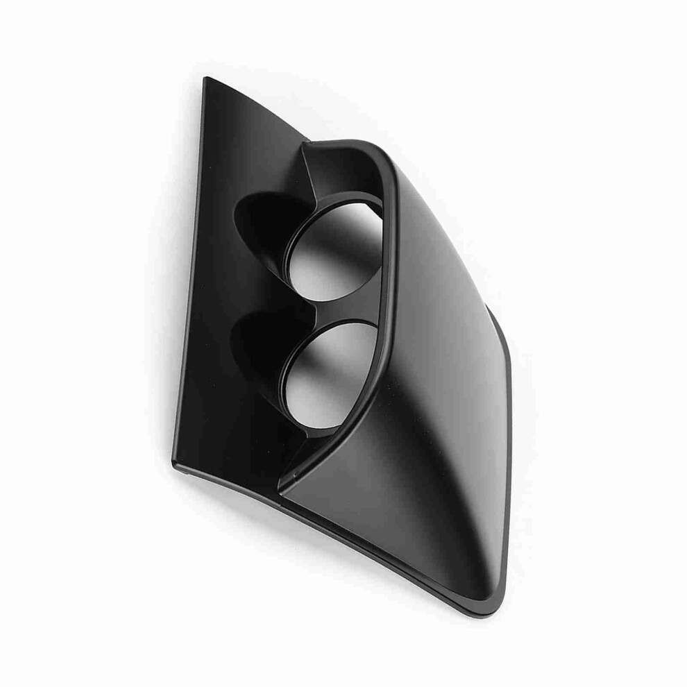 Dual Hole 2In Car Dash Gauge Pod Mount Bracket Universal Black 8771361654578