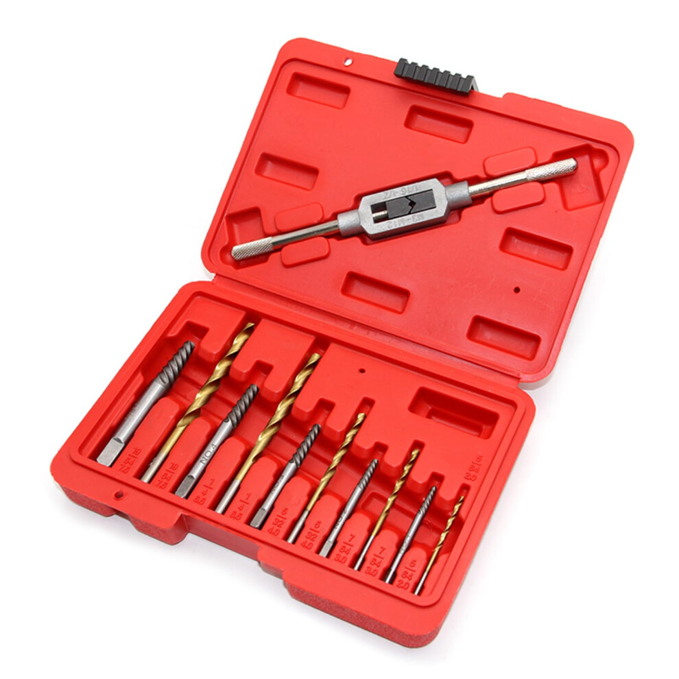1Set/11Pcs Damaged Screw Extractor For Effortless Removal Of Damaged Or Rusted Screws Bolts In Various 9323874981451