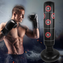 Inflatable Soft Boxing Sandbags for Adults 155cm Folding Flexible Fitness Tool